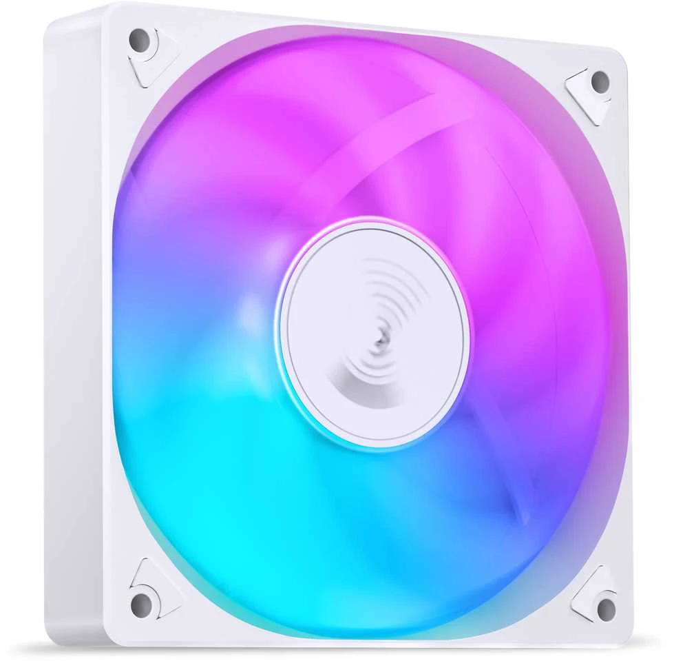 Jonsbo SL-120C RGB korpuso ventiliatorius, 3-Pin, 120mm – baltos spalvos