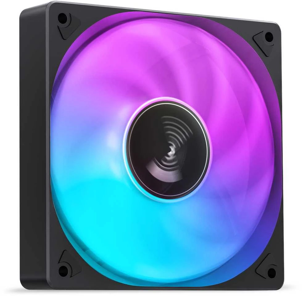 Jonsbo SL-120C RGB korpuso ventiliatorius, 3-Pin, 120mm – juodos spalvos
