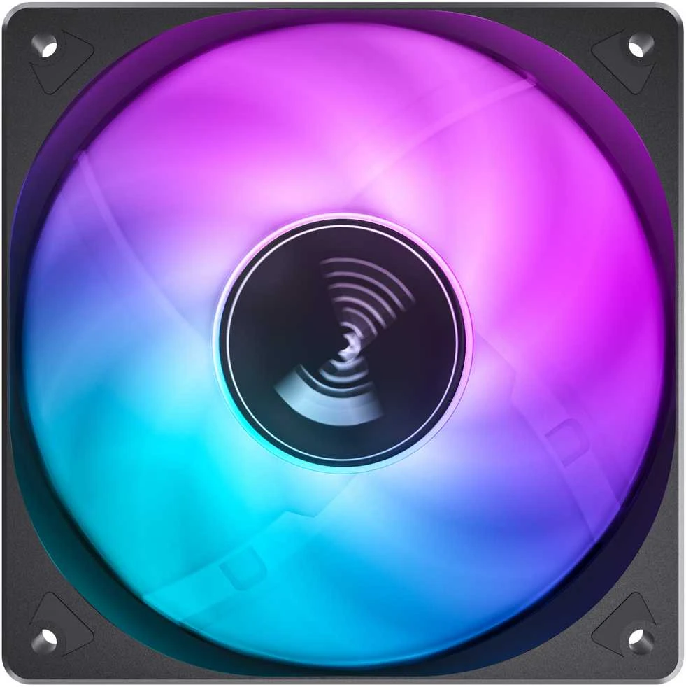 Jonsbo SL-120C RGB korpuso ventiliatorius, 3-Pin, 120mm – juodos spalvos