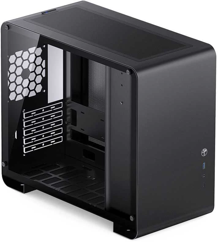 Jonsbo U4 Mini, Tempered Glass - juoda
