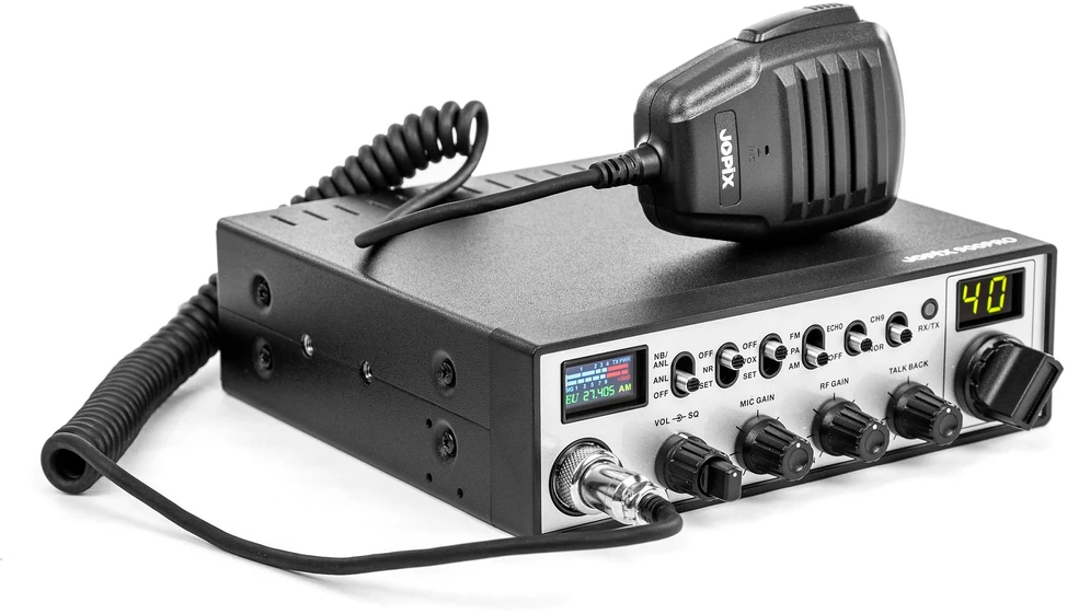 JOPIX 900PRO 40CH CB radijo stotelė, AM/FM, 4W, ASQ, 12-24V