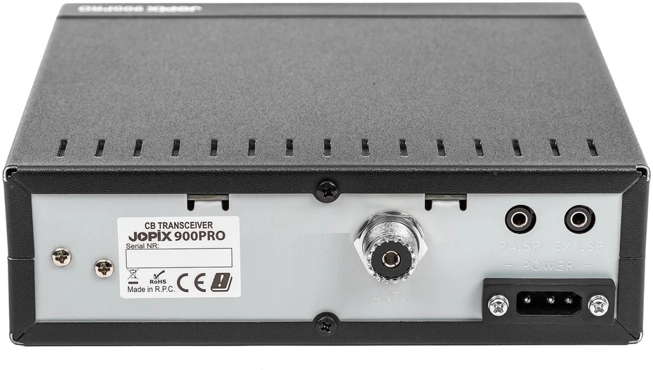 JOPIX 900PRO 40CH CB radijo stotelė, AM/FM, 4W, ASQ, 12-24V