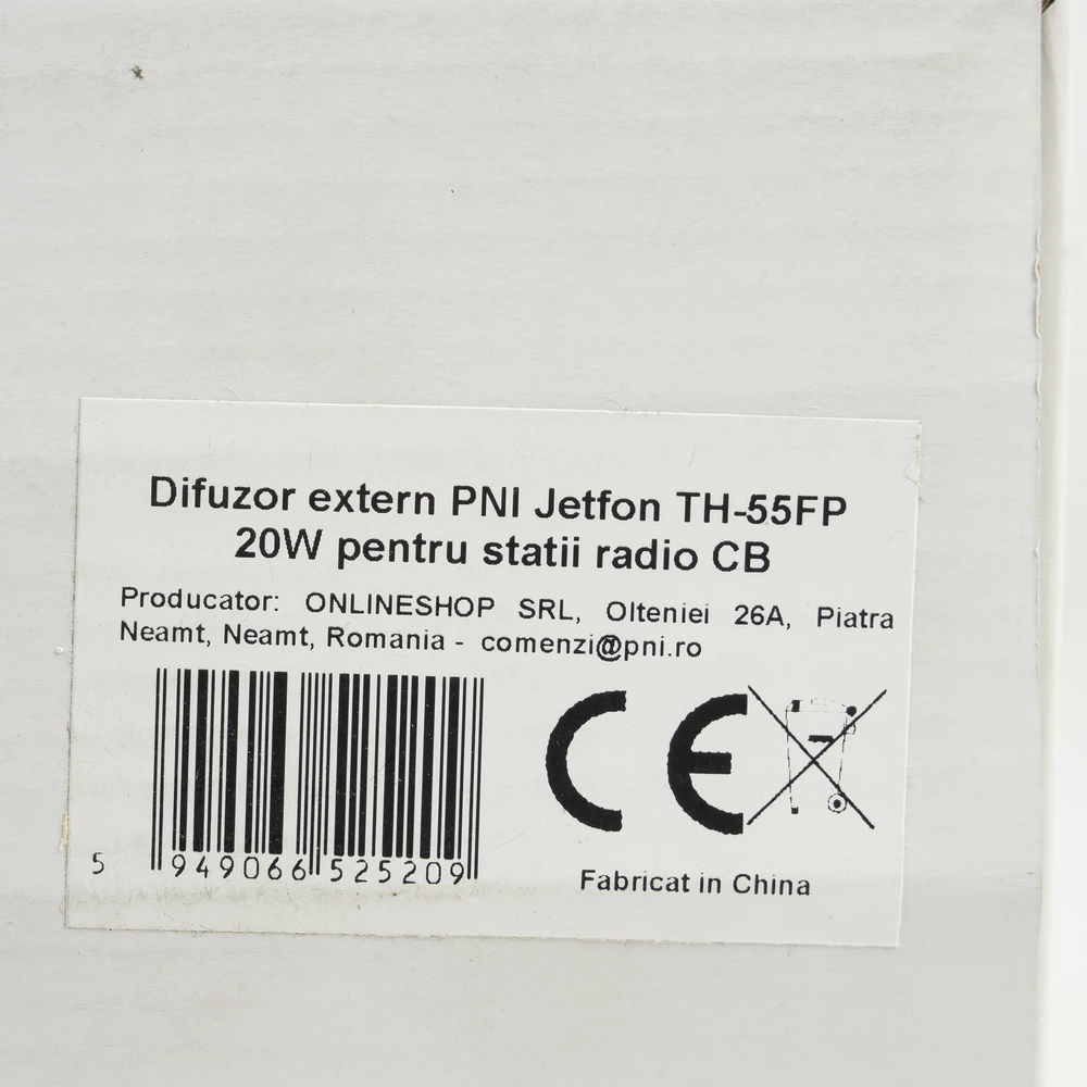 Jopix PNI Jetfon TH-55FP 20W išorinis garsiakalbis CB radijo stotims