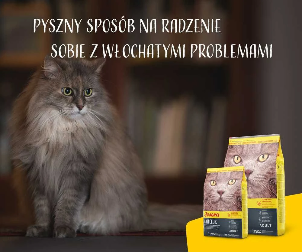 Josera Catelux sausas maistas suaugusioms išrankioms katėms 10kg Nauja Pakuotė!