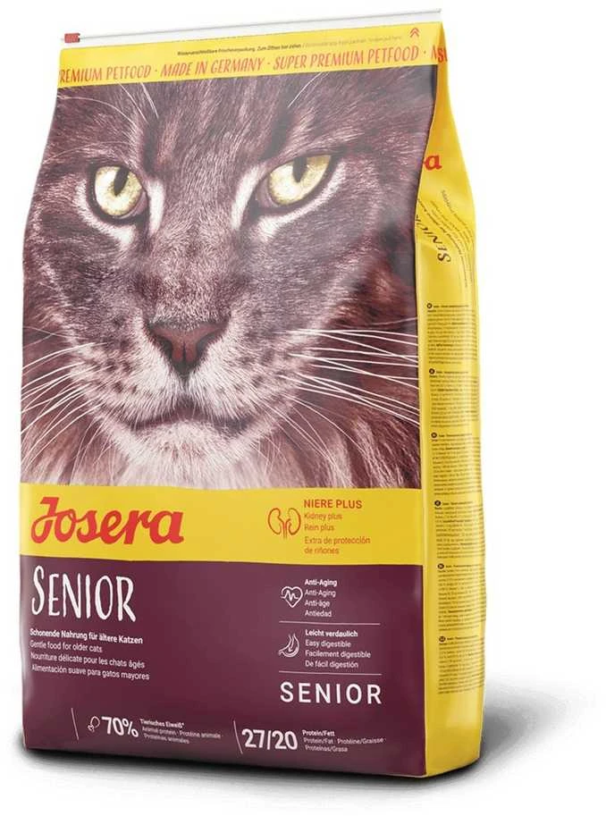 Josera Senior Carismo sausas maistas senyvoms katėms 10kg (Nauja pakuotė)