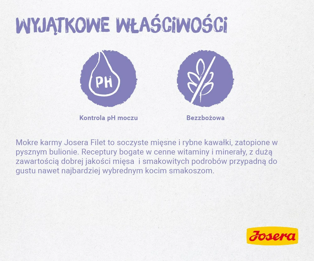 Kačių Maistas - JOSERA Vištienos Filė su Veršiena Drėgnas Maistas 70g Be Glitimo