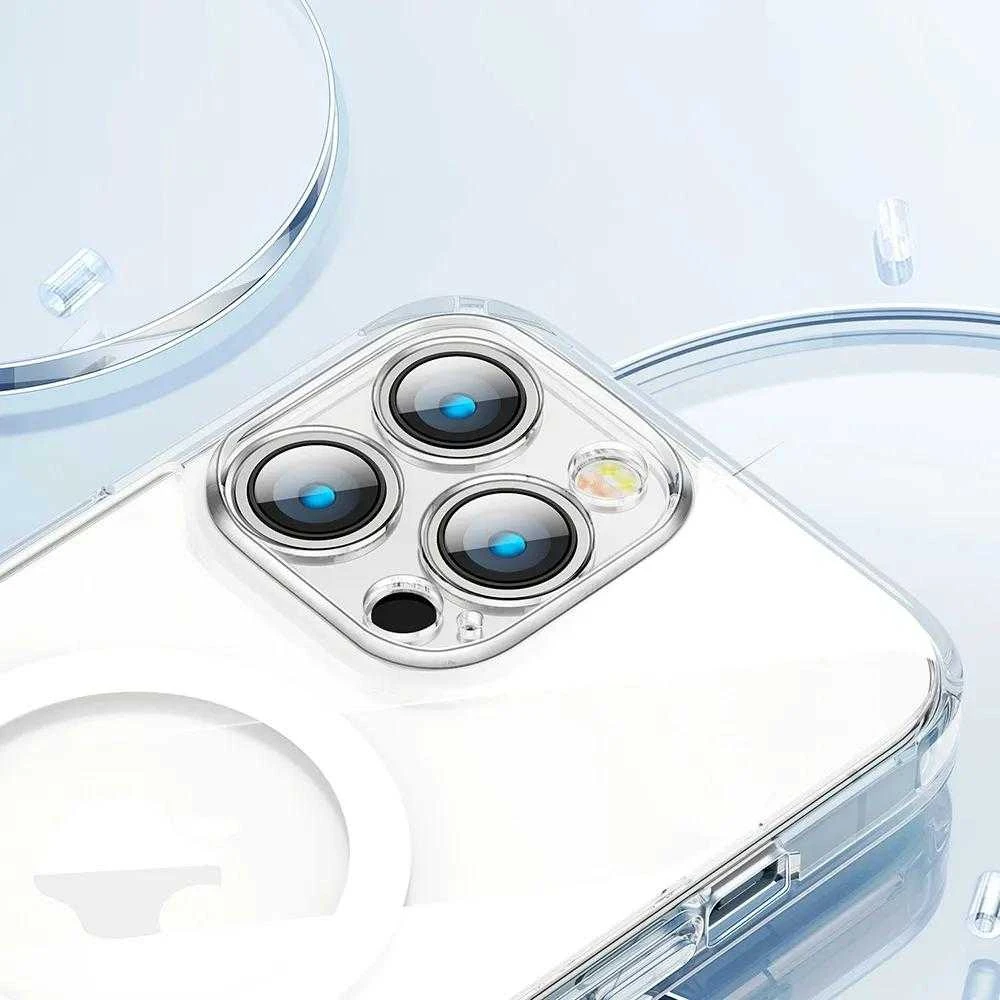 Joyroom JR-14D5 skaidrus magnetinis dėklas, skirtas iPhone 14