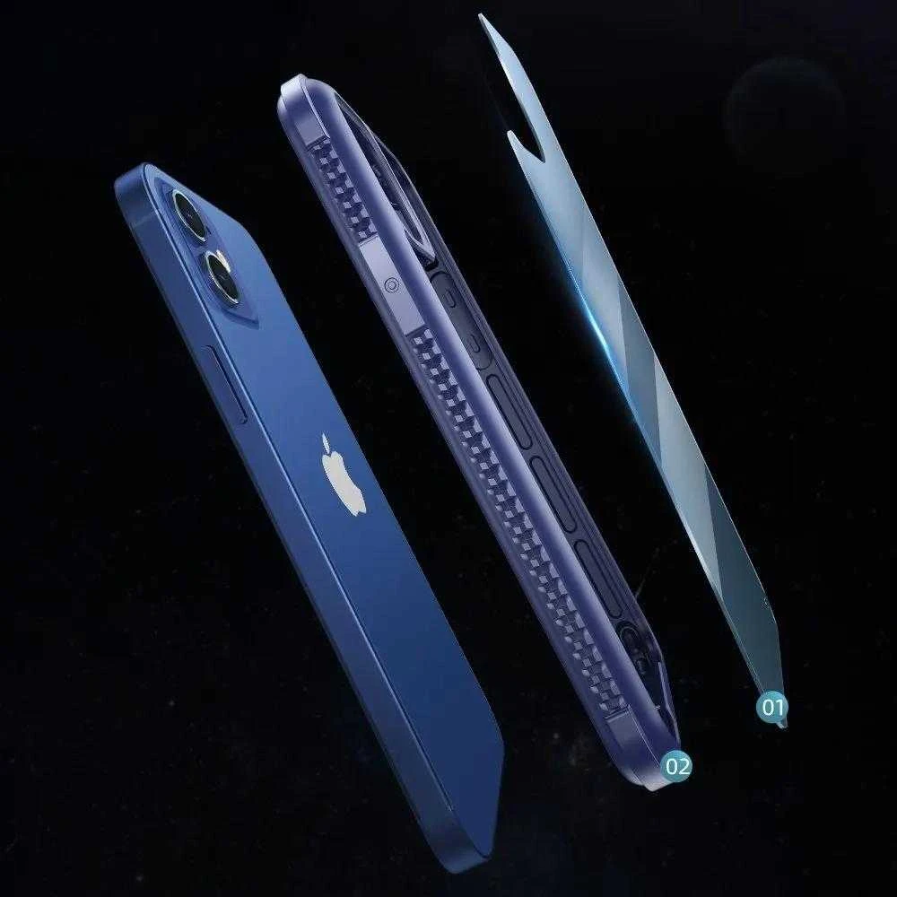 Joyroom Frigate Series durable hard iPhone 12 Pro Max dėklas telefonui žalios spalvos (JR-BP772)