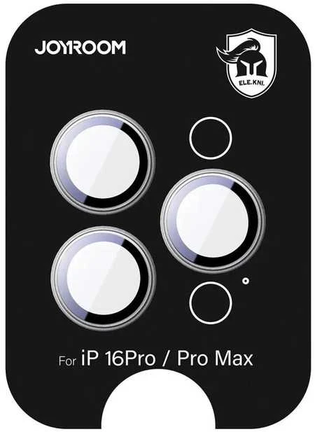 Joyroom JR-MFY0263 Glass Screen Protector Apple iPhone 16 Pro/16 Pro Max kameros apsauga – Brown