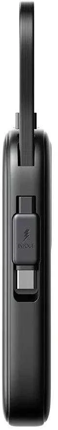 Išorinė baterija Power Bank Joyroom JR-PBF17 22.5W with USB-C cable 10000mAh juoda