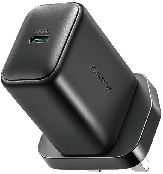 Joyroom JR-TCF23 25W sieninis įkroviklis su 1 m USB-C laidu - Juodas