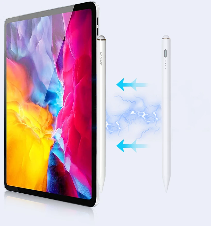 Joyroom JR-X9S aktyvus rašiklis su 2 keičiamais antgaliais - baltas