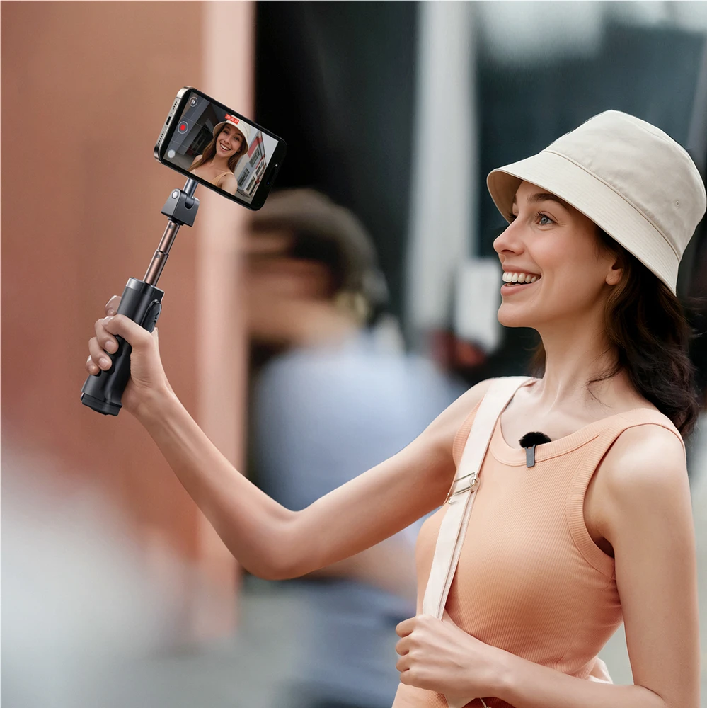 Joyroom Selfie Stick with Bluetooth, MagSafe 4.7 - 7.0 inch, 40mm, Juodas (JR-ZS509)