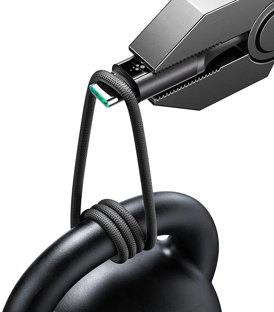 Joyroom S-A60 StarTalk 100W USB-C - USB-C kabelis 1.2m - Juodas
