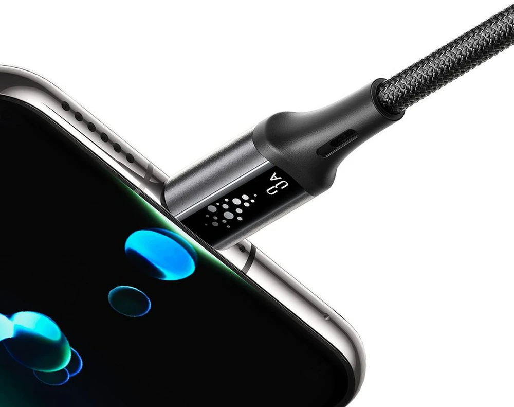 Joyroom S-A60 StarTalk 3A USB-A - USB-C kabelis 1.2m - juodas
