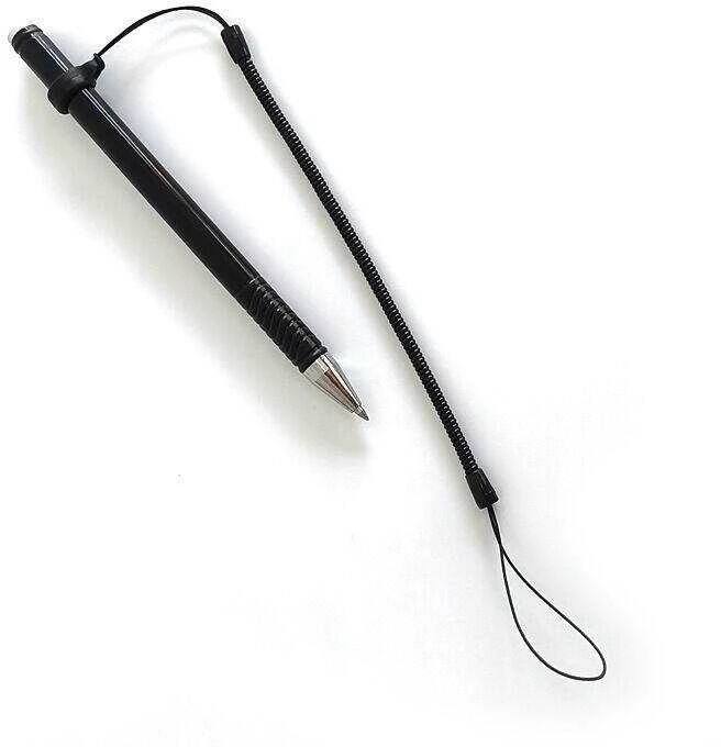 Just Must Pen leash with clipboard clip, silicone ring for pen