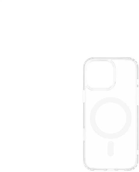 Dėklas „Just Must JM MAGSAFE CRYSTAL I“, skirtas „iPhone 16 Pro“, skaidrus