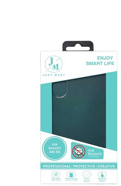 Dėklas Just Must JM ANTI-BACTERIA TPU for Galaxy A55 5G Clear (Clear)