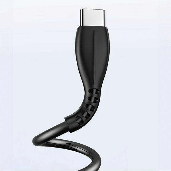 AWEI CL-115T USB to USB-C juodos spalvos cable