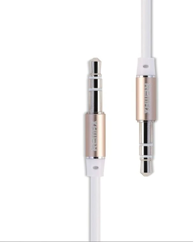 KABELIS JACK-JACK 3,5mm 1M REMAX Baltas