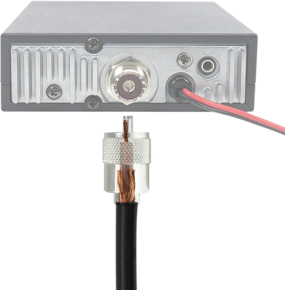 Kabelis PNI RG58 C Extra CB antenoms, ritė 100m