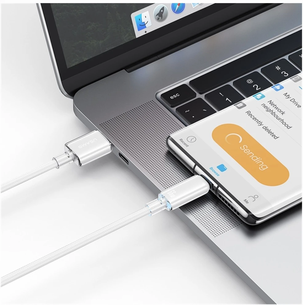 USAMS Cloud serijos 6A USB–C tipo jungtis
