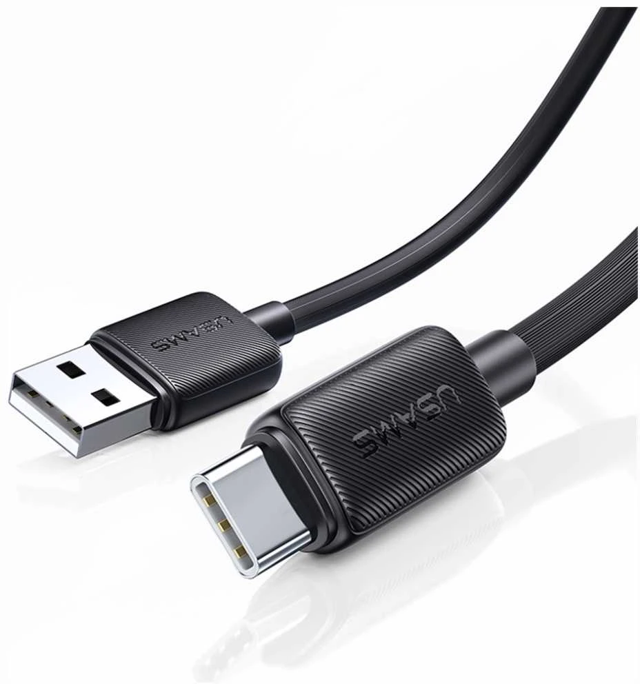 Kabelis USAMS KY Series US-SJ693 3A USB-C į USB-A 2m baltos spalvos