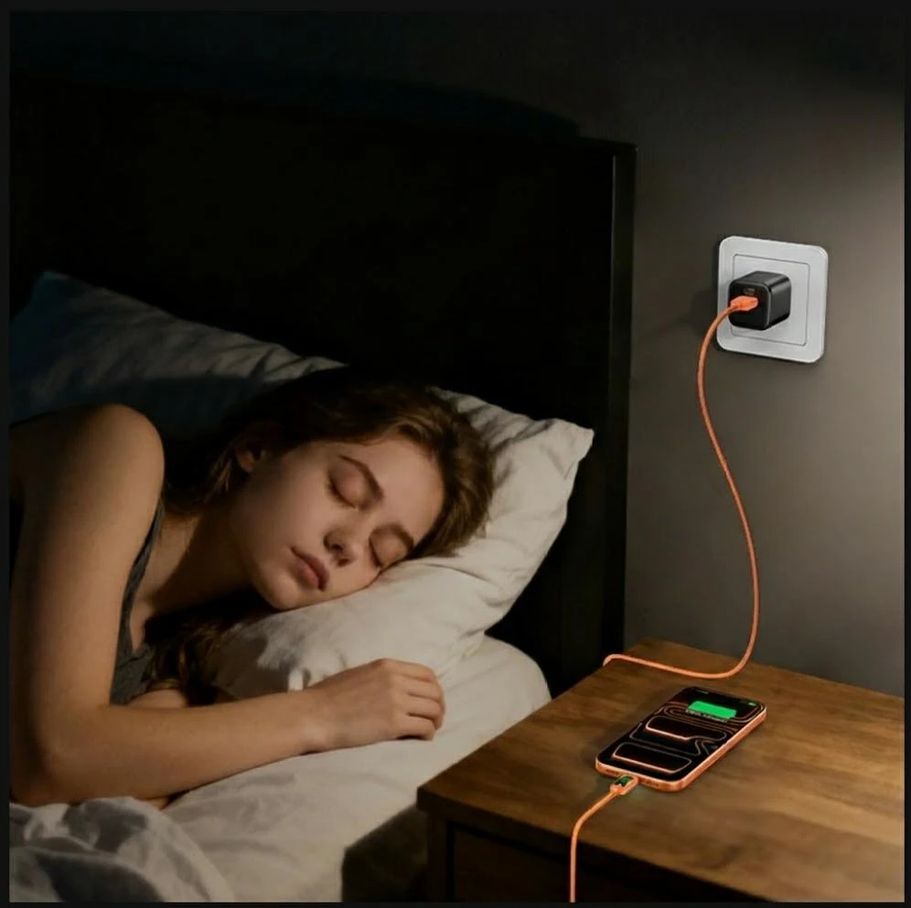 Kabelis USAMS U92 18W USB-C į USB-A 1.2m oranžinės spalvos