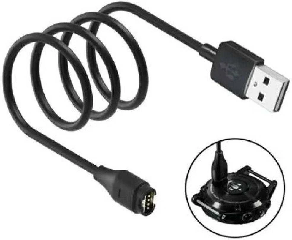 Kabelis USB-A Beline laikrodžio įkrovimui Garmin 1m juodos spalvos