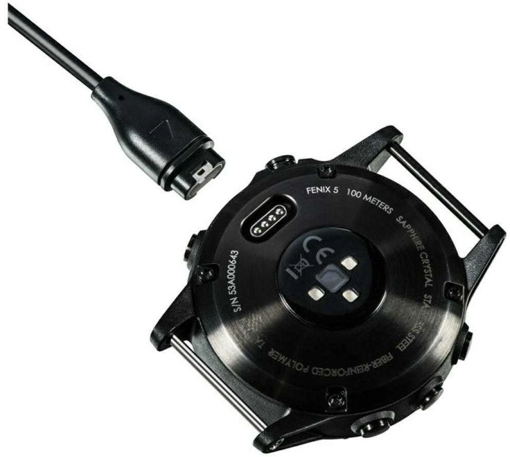 Kabelis USB-C Beline laikrodžio įkrovimui Garmin 1m juodos spalvos