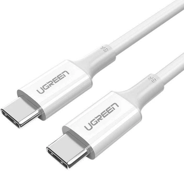 Laidas USB-C kištukas į USB-C kištukas 2.0 UGREEN US300, 2m (baltas)