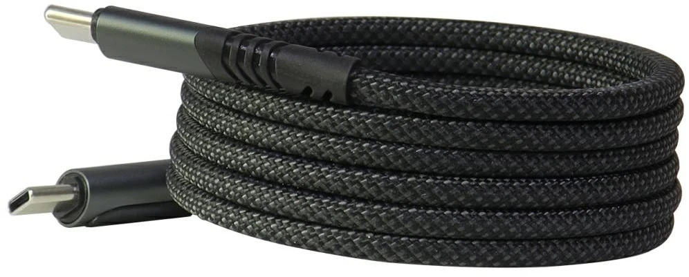 USB-C / USB-C Audi 2.0 Cable 20V 3A 60W - Juodas
