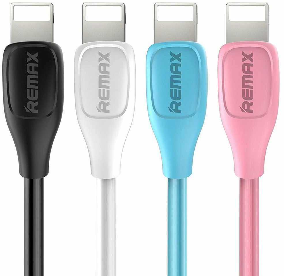 USB laidas Lightning Remax Lesu Pro, 2.1A, 1m (juodas)