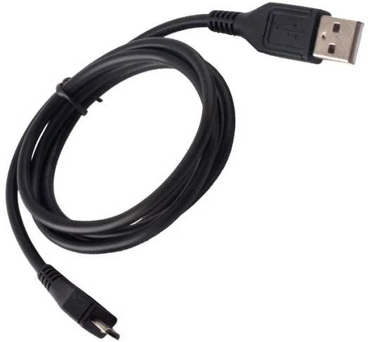 Bigbuy Accessories Kabelis USB – microUSB juodos spalvos