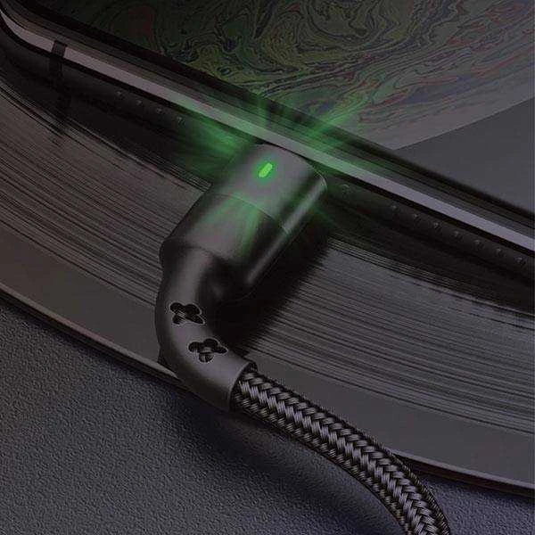 Kabelis 3A 1m USB – USB-C Usams U26 Fast Charging SJ313TC01 (US-SJ313) Juodos spalvos