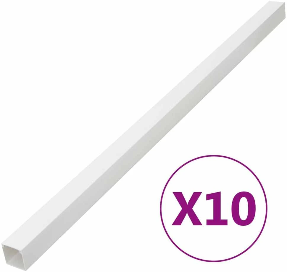Kabelių kanalas, 100x60mm, 10m, PVC