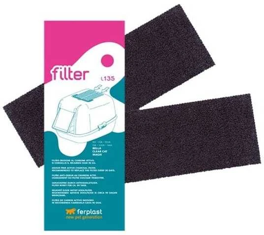 Kačių tualeto filtrai FERPLAST 93431017, 2 vnt.
