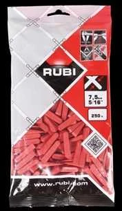 Kaiščiai plytelėms Rubi 2397, 7.5 mm, 250 vnt
