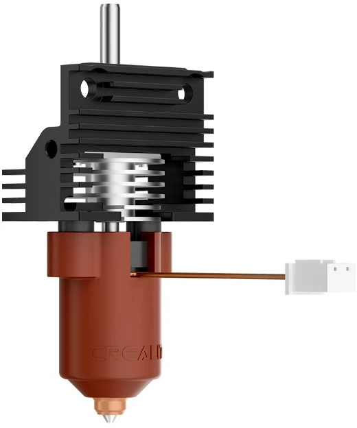 Kaitintuvo komplektas (hotend) K1, K1C bei K1Max spausdintuvams patobulintas, tinkamas naudoti su quick-swap "Unicorn" purkštukais CREALITY