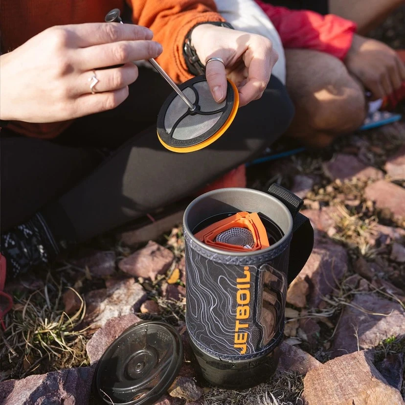 JTB Jetboil Flash Java 1.0L Fast Boil System Turistinė viryklė su dujų balionu