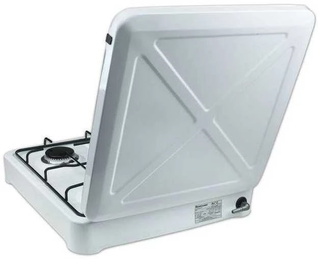 Kaitlentė Ravanson K-04T hob Juodas, Baltas Countertop Gas 4 zone(s)