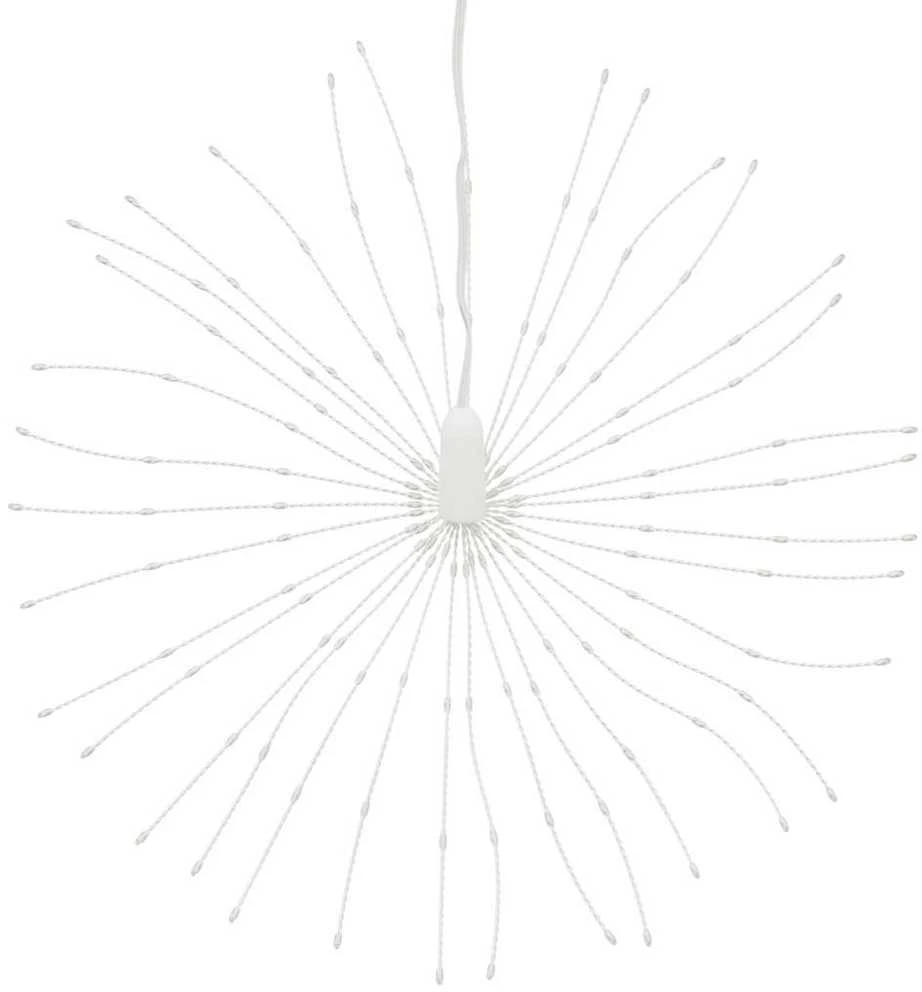 Kalėdiniai šviestuvai fejerverkai, 4vnt., 140 mėlynų LED, 17cm