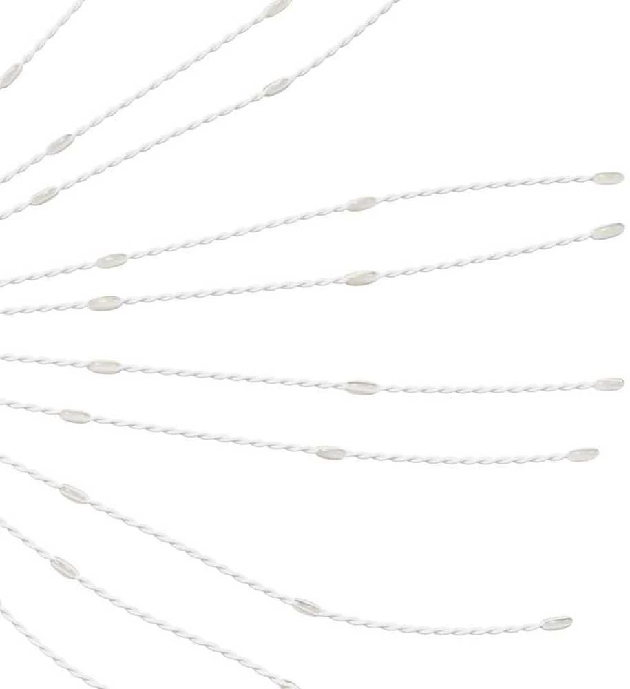 Kalėdinis šviestuvas fejerverkas, 140 šaltų baltų LED, 17cm