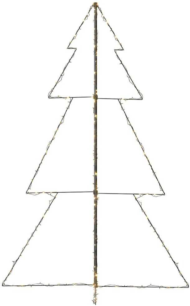 Kalėdų eglutė, 118x180cm, kūgio formos, 240 LED lempučių