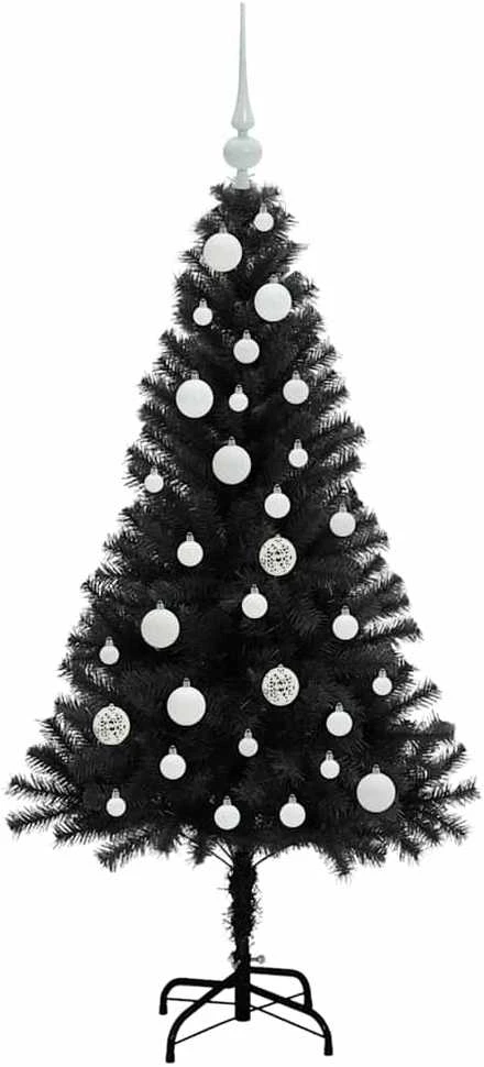 Kalėdų eglutė Juoda 120 cm PVC