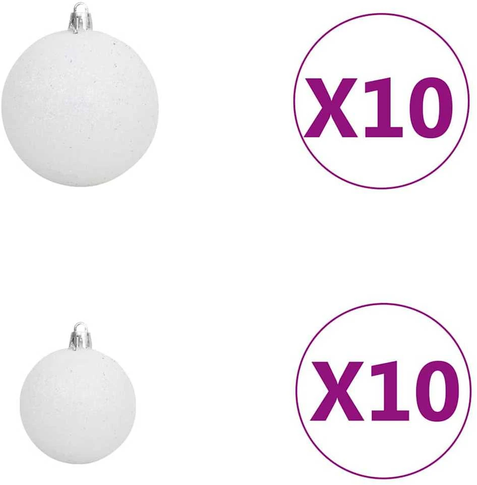Kalėdų eglutė Juoda 180 cm PVC