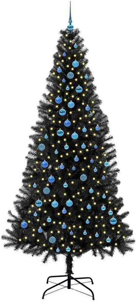 Kalėdų eglutė Juoda 240 cm PVC