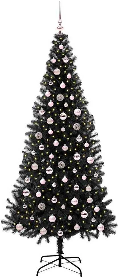 Kalėdų eglutė Juoda 240 cm PVC