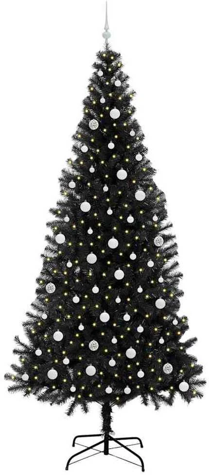 Kalėdų eglutė Juoda 240 cm PVC
