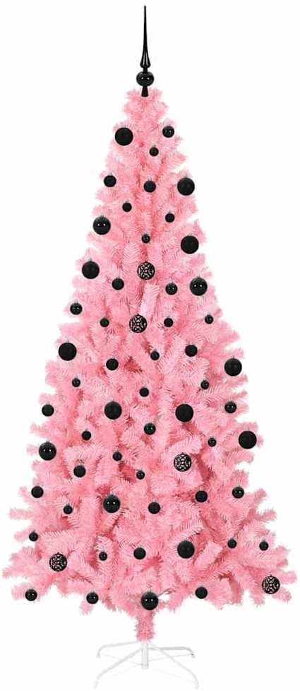 Kalėdų eglutė Rožinė 210 cm PVC